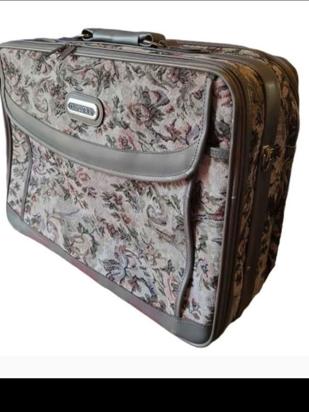 Vintage Oscar De La Renta Suitcase